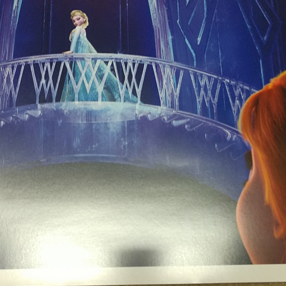 Disney Lithograph of Frozen/FREE with$$ - Picture 2 of 3
